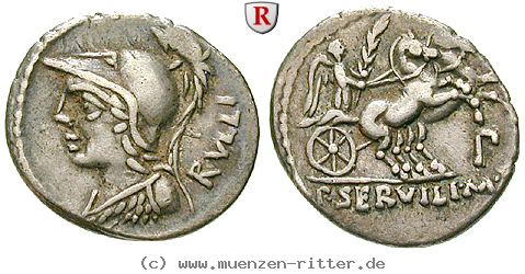 Klicken Sie auf das Bild um es auf Ihrem Rechner zu speichern p-servillus-rullus-denar/50054.jpg