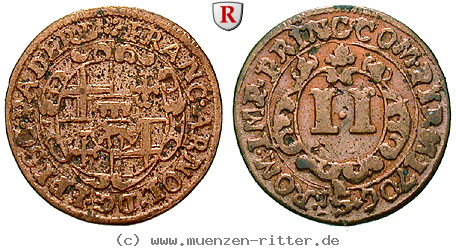 Klicken Sie auf das Bild um es auf Ihrem Rechner zu speichern paderborn-bistum-franz-arnold-von-metternich-2-pfennig/23892.jpg
