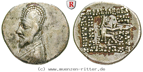 Klicken Sie auf das Bild um es auf Ihrem Rechner zu speichern parthien-gotarzes-i-drachme/77091.jpg