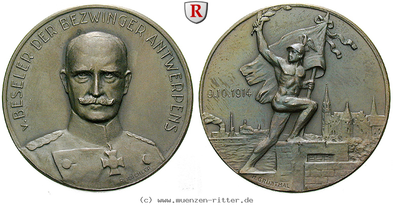 personenmedaillen-beseler-hans-hartwig-von--preussischer-general-und-politiker-silbermedaille/35119.jpg