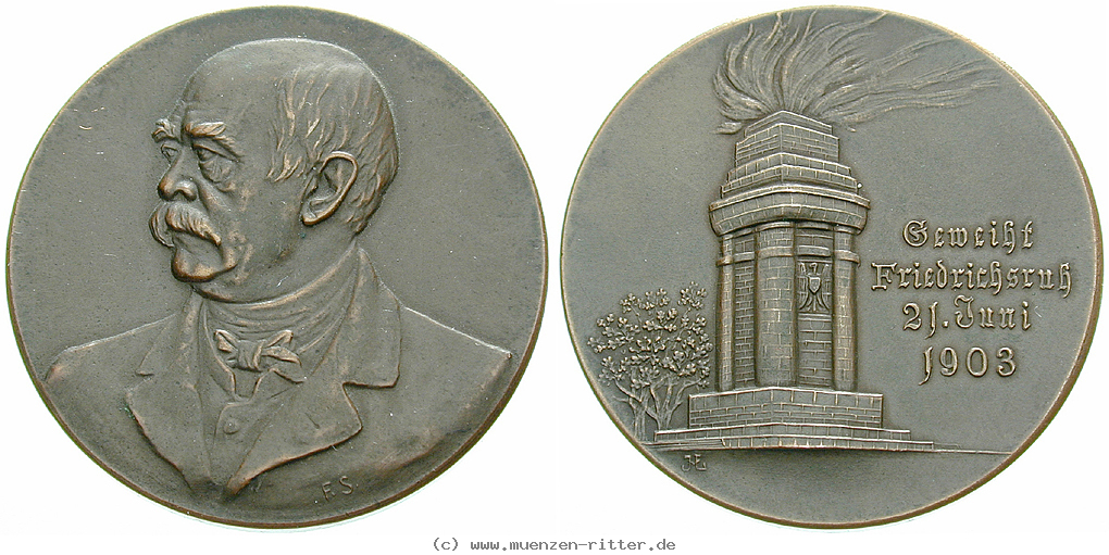 Klicken Sie auf das Bild um es auf Ihrem Rechner zu speichern personenmedaillen-bismarck-otto-von--deutscher-reichskanzler-bronzemedaille/16069.jpg