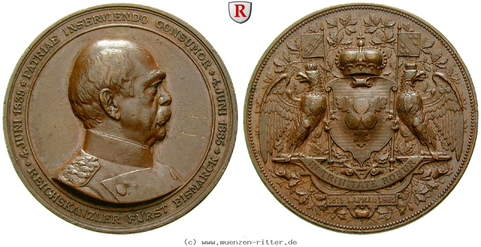Klicken Sie auf das Bild um es auf Ihrem Rechner zu speichern personenmedaillen-bismarck-otto-von--deutscher-reichskanzler-bronzemedaille/42238.jpg