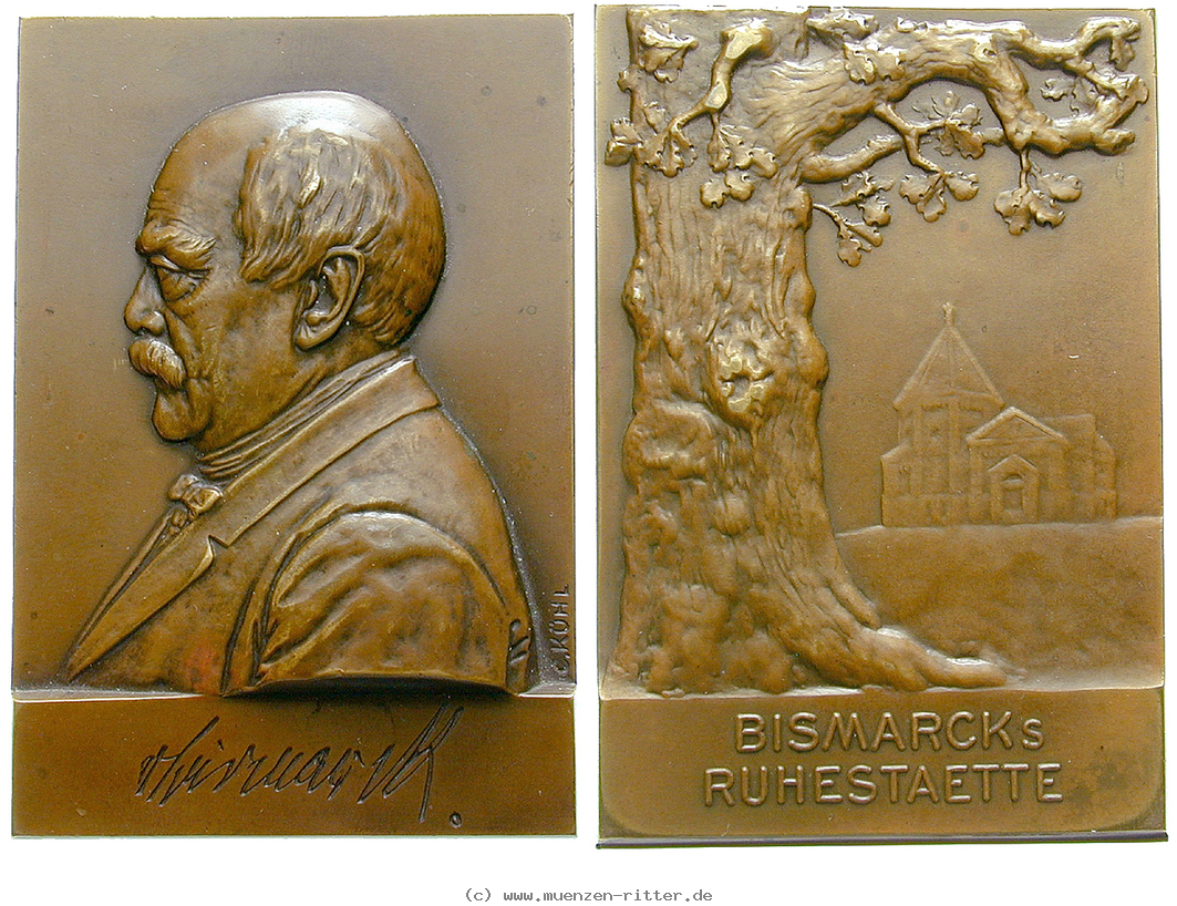 Klicken Sie auf das Bild um es auf Ihrem Rechner zu speichern personenmedaillen-bismarck-otto-von--deutscher-reichskanzler-bronzeplakette/16070.jpg