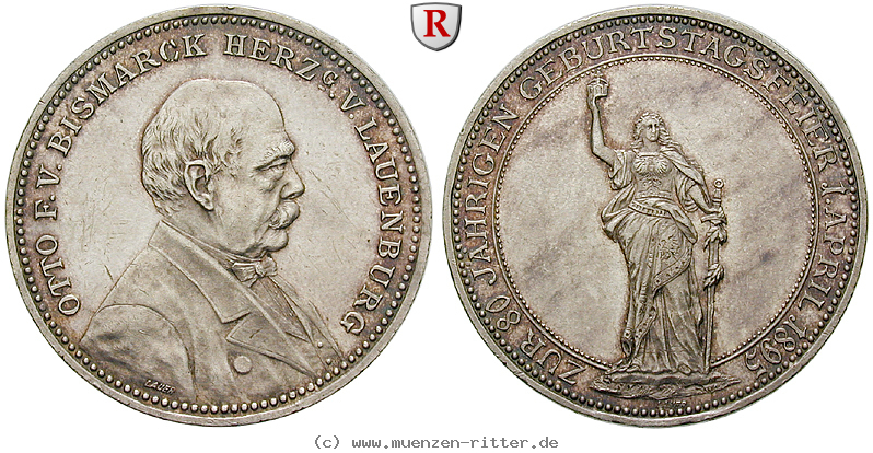 Klicken Sie auf das Bild um es auf Ihrem Rechner zu speichern personenmedaillen-bismarck-otto-von--deutscher-reichskanzler-silbermedaille/45801.jpg