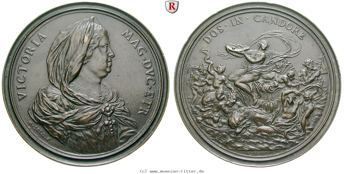 Klicken Sie auf das Bild um es auf Ihrem Rechner zu speichern personenmedaillen-della-rovere-vittoria--gemahlin-des-grossherzogs-der-toscana-ferdinand-ii-de-medici-bronzemedaille/53667.jpg