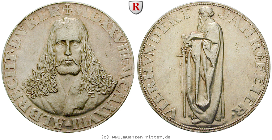 personenmedaillen-duerer-albrecht--deutscher-kuenstler-silbermedaille/36220.jpg