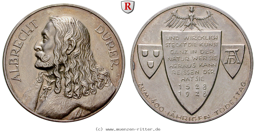 Klicken Sie auf das Bild um es auf Ihrem Rechner zu speichern personenmedaillen-duerer-albrecht--deutscher-kuenstler-silbermedaille/emed315.jpg