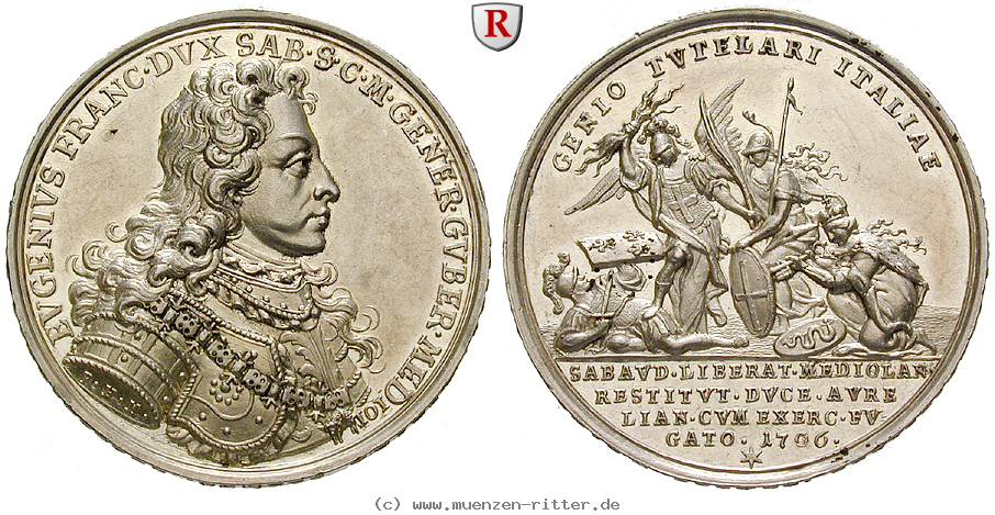 Klicken Sie auf das Bild um es auf Ihrem Rechner zu speichern personenmedaillen-eugen-franz-prinz-von-savoyen-carignan-silbermedaille/34007.jpg