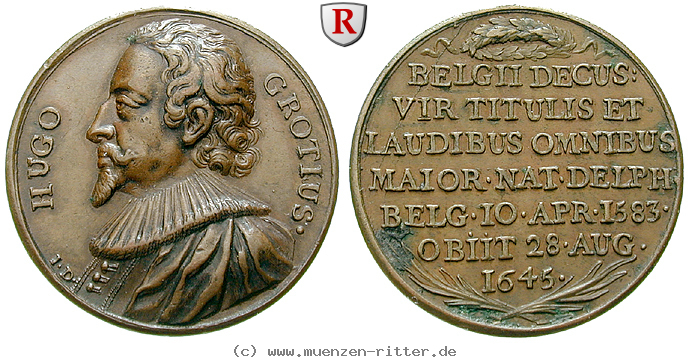 Klicken Sie auf das Bild um es auf Ihrem Rechner zu speichern personenmedaillen-grotius-hugo--niederlaendischer-philosoph-bronzemedaille/53110.jpg