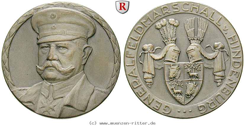 Klicken Sie auf das Bild um es auf Ihrem Rechner zu speichern personenmedaillen-hindenburg-paul-von--deutscher-generalfeldmarschall-silbermedaille/35157.jpg