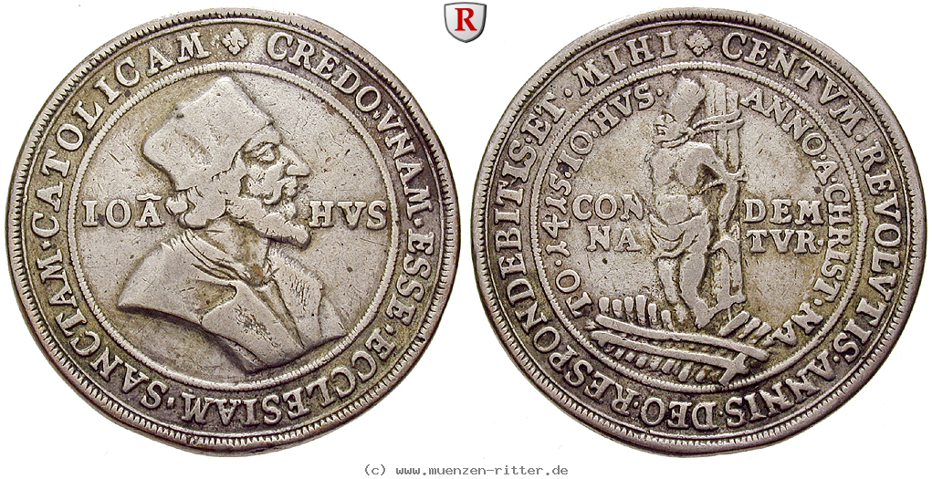 Klicken Sie auf das Bild um es auf Ihrem Rechner zu speichern personenmedaillen-hus-jan--reformator-silbermedaille/75646.jpg