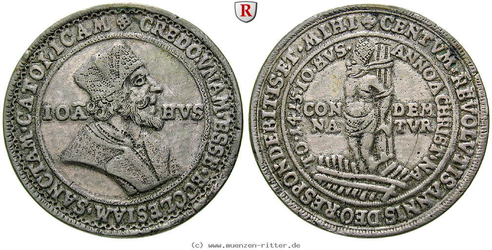 Klicken Sie auf das Bild um es auf Ihrem Rechner zu speichern personenmedaillen-hus-jan--reformator-zinnmedaille/77607.jpg
