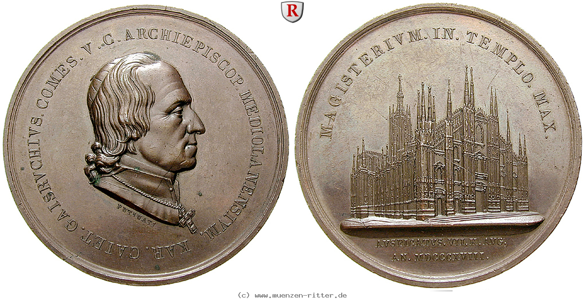 personenmedaillen-kajetan-von-gaisruck-karl--erzbischof-von-mailand-bronzemedaille/50803.jpg