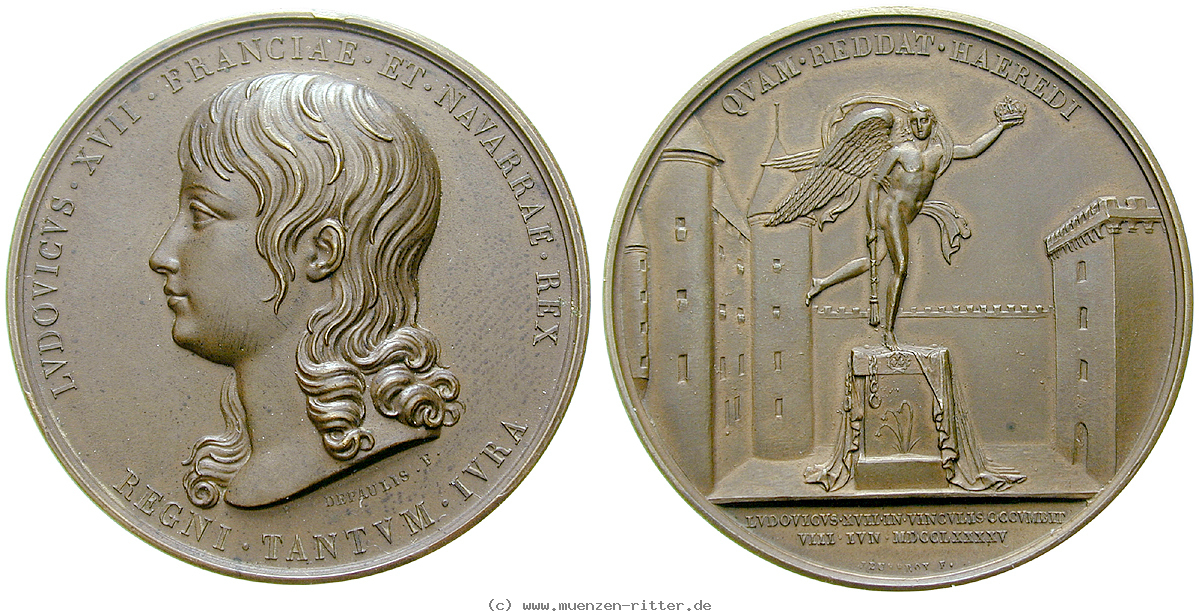 personenmedaillen-louis-charles-de-bourbon--franzoesischer-kronprinz-bronzemedaille/45684.jpg