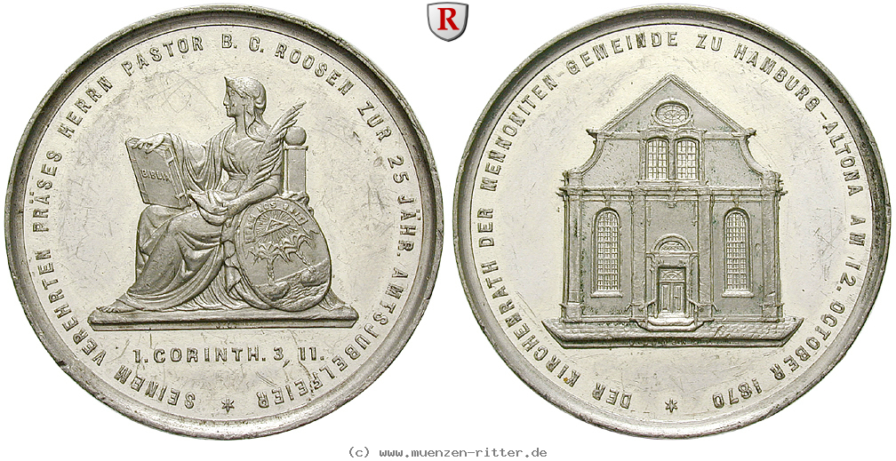 personenmedaillen-roosen-berend-carl--deutscher-mennonitenpastor-aluminiummedaille/50901.jpg