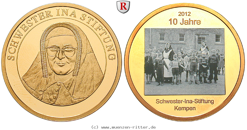 Klicken Sie auf das Bild um es auf Ihrem Rechner zu speichern personenmedaillen-schwester-ina-vergoldete-bronzemedaille/54266.jpg