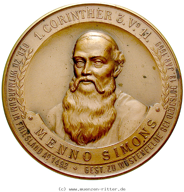 Klicken Sie auf das Bild um es auf Ihrem Rechner zu speichern personenmedaillen-simons-menno--niederlandischer-theologe-einseitige-bronzemedaille/50791.jpg