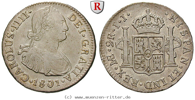 Klicken Sie auf das Bild um es auf Ihrem Rechner zu speichern peru-carlos-iv-2-reales/13214.jpg