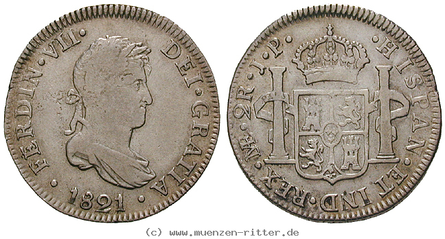 Klicken Sie auf das Bild um es auf Ihrem Rechner zu speichern peru-ferdinand-vii-2-reales/13270.jpg