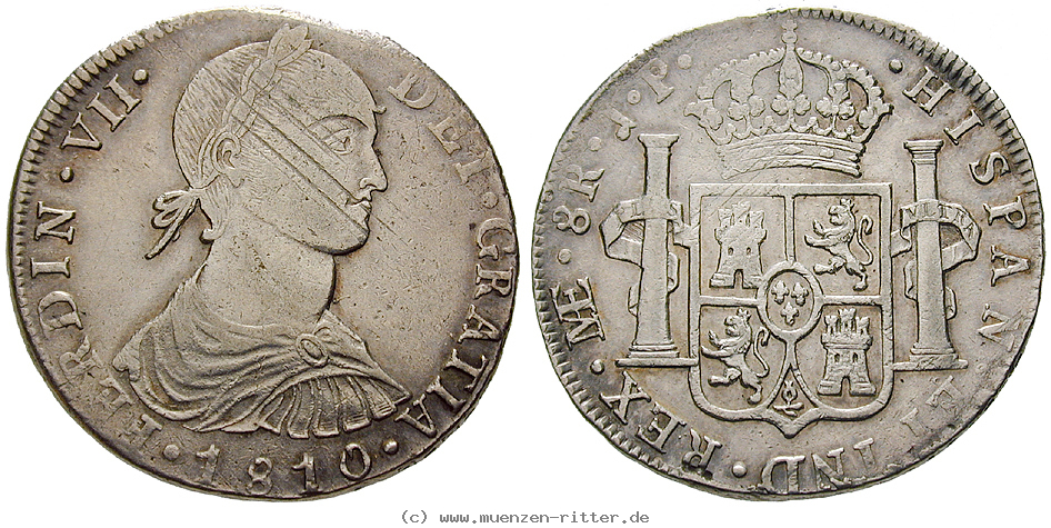 Klicken Sie auf das Bild um es auf Ihrem Rechner zu speichern peru-ferdinand-vii-8-reales/30576.jpg