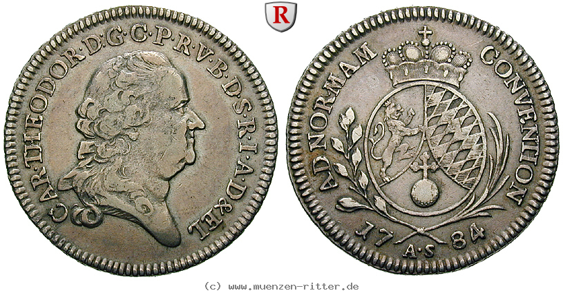 Klicken Sie auf das Bild um es auf Ihrem Rechner zu speichern pfalz-karl-theodor-1-2-konventionstaler/93255.jpg