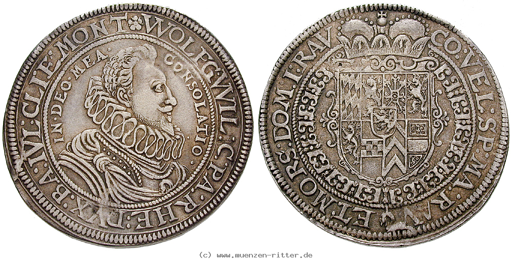 Klicken Sie auf das Bild um es auf Ihrem Rechner zu speichern pfalz-wolfgang-wilhelm-taler/16300.jpg