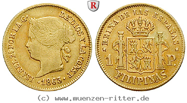 Klicken Sie auf das Bild um es auf Ihrem Rechner zu speichern philippinen-isabella-ii-peso/55343.jpg