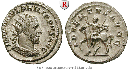 Klicken Sie auf das Bild um es auf Ihrem Rechner zu speichern philippus-i-antoninian/101469.jpg