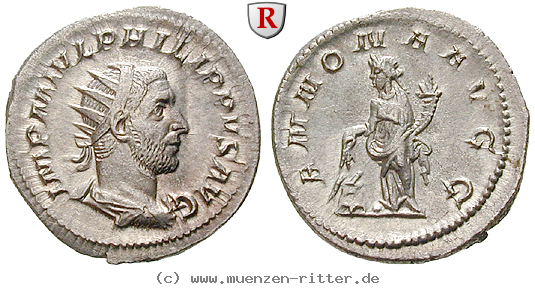 Klicken Sie auf das Bild um es auf Ihrem Rechner zu speichern philippus-i-antoninian/18876.jpg