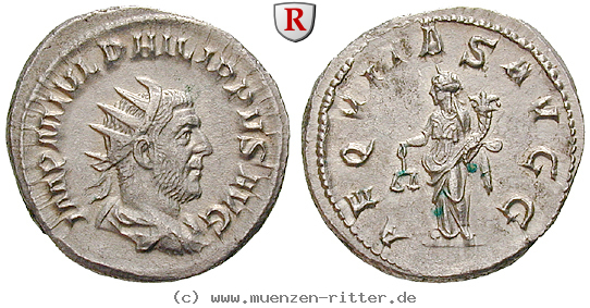 Klicken Sie auf das Bild um es auf Ihrem Rechner zu speichern philippus-i-antoninian/18879.jpg