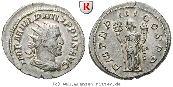Klicken Sie auf das Bild um es auf Ihrem Rechner zu speichern philippus-i-antoninian/27258.jpg