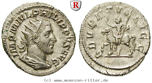 Klicken Sie auf das Bild um es auf Ihrem Rechner zu speichern philippus-i-antoninian/29640.jpg