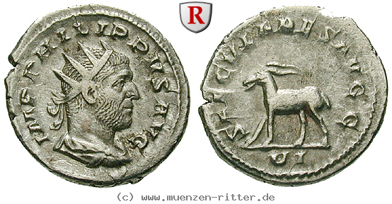 Klicken Sie auf das Bild um es auf Ihrem Rechner zu speichern philippus-i-antoninian/31798.jpg