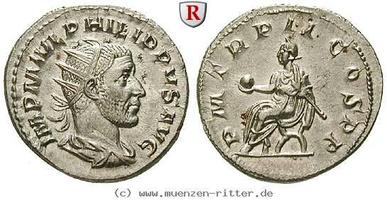 Klicken Sie auf das Bild um es auf Ihrem Rechner zu speichern philippus-i-antoninian/35125.jpg