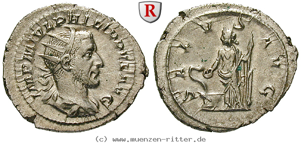 Klicken Sie auf das Bild um es auf Ihrem Rechner zu speichern philippus-i-antoninian/36998.jpg