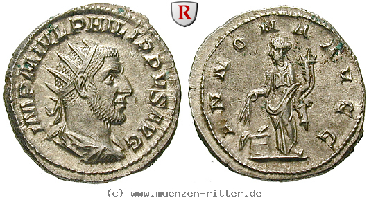 Klicken Sie auf das Bild um es auf Ihrem Rechner zu speichern philippus-i-antoninian/37020.jpg