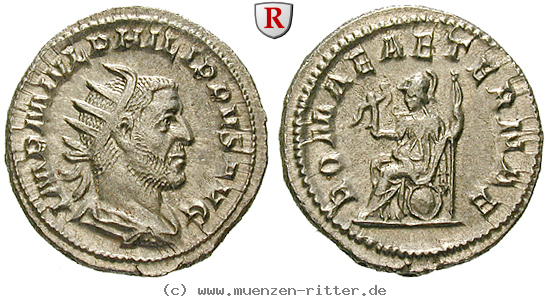 Klicken Sie auf das Bild um es auf Ihrem Rechner zu speichern philippus-i-antoninian/37048.jpg