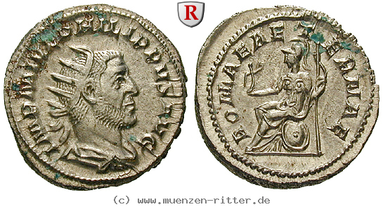 Klicken Sie auf das Bild um es auf Ihrem Rechner zu speichern philippus-i-antoninian/37054.jpg