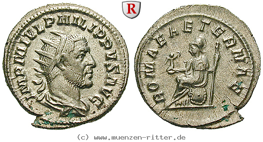 Klicken Sie auf das Bild um es auf Ihrem Rechner zu speichern philippus-i-antoninian/37055.jpg