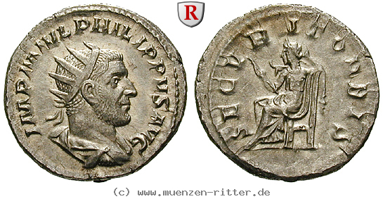Klicken Sie auf das Bild um es auf Ihrem Rechner zu speichern philippus-i-antoninian/37063.jpg
