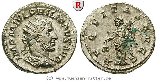 Klicken Sie auf das Bild um es auf Ihrem Rechner zu speichern philippus-i-antoninian/37071.jpg