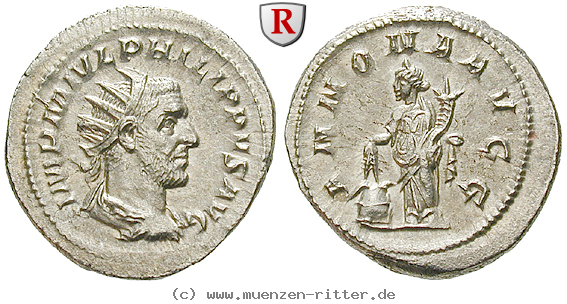 Klicken Sie auf das Bild um es auf Ihrem Rechner zu speichern philippus-i-antoninian/45184.jpg