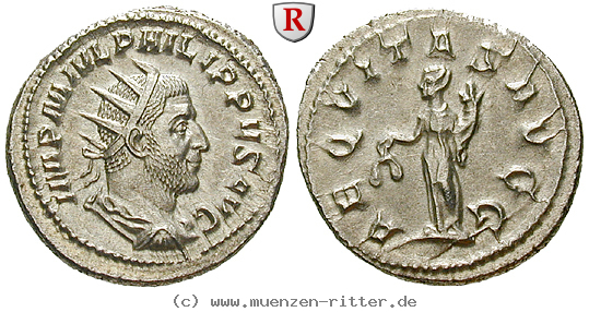 Klicken Sie auf das Bild um es auf Ihrem Rechner zu speichern philippus-i-antoninian/47127.jpg