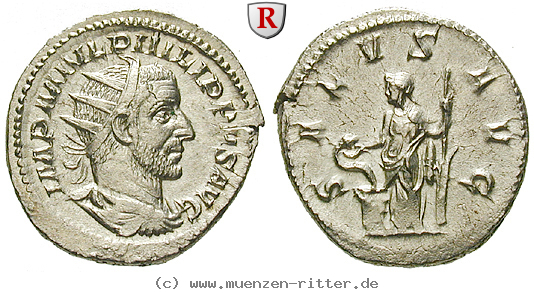 Klicken Sie auf das Bild um es auf Ihrem Rechner zu speichern philippus-i-antoninian/52051.jpg