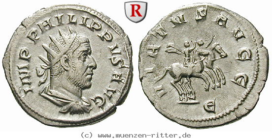 Klicken Sie auf das Bild um es auf Ihrem Rechner zu speichern philippus-i-antoninian/55213.jpg