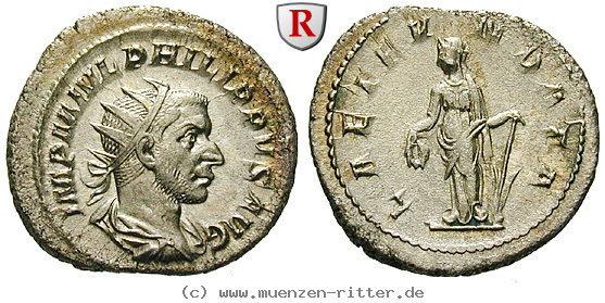 Klicken Sie auf das Bild um es auf Ihrem Rechner zu speichern philippus-i-antoninian/57575.jpg