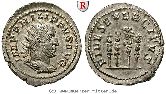 Klicken Sie auf das Bild um es auf Ihrem Rechner zu speichern philippus-i-antoninian/62127.jpg