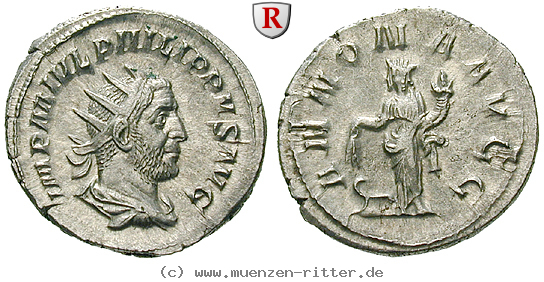 Klicken Sie auf das Bild um es auf Ihrem Rechner zu speichern philippus-i-antoninian/64051.jpg