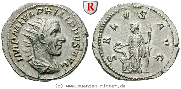 Klicken Sie auf das Bild um es auf Ihrem Rechner zu speichern philippus-i-antoninian/68534.jpg