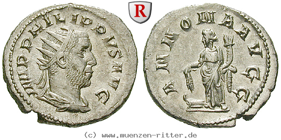 Klicken Sie auf das Bild um es auf Ihrem Rechner zu speichern philippus-i-antoninian/68546.jpg